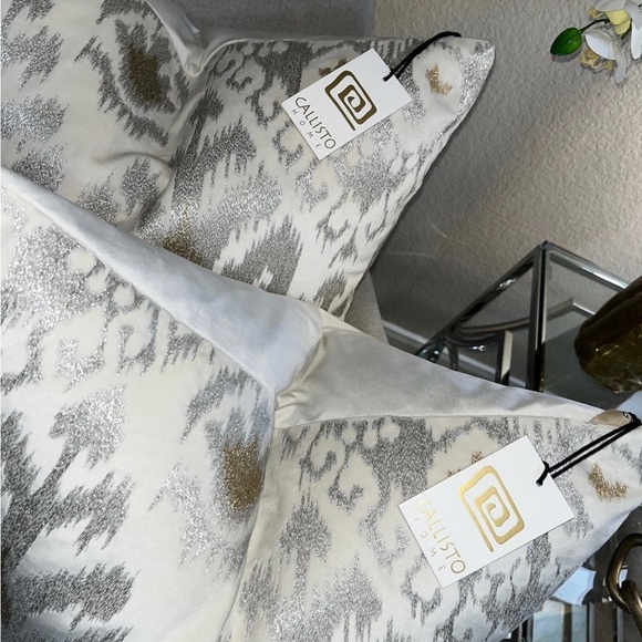1- NWT CALLISTO HOME EMBROIDERED DECORATIVE PILLOW(Read description for details) - Picture 8 of 10